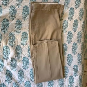 Traditional fit khakis